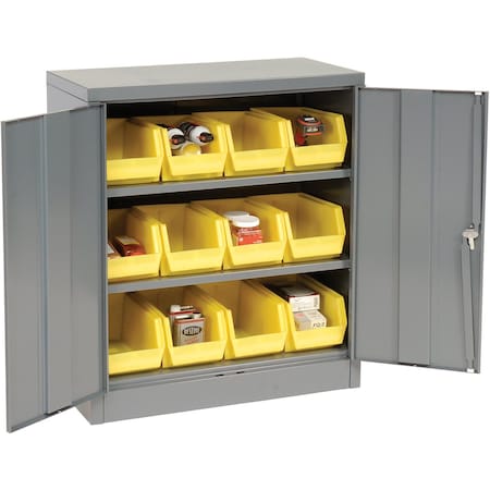 Global Industrial Locking Storage Cabinet, 36 in W, 42 in H, 18 D 500134